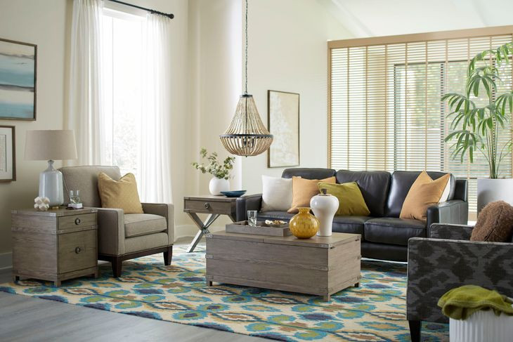 Crawford Medium Stain Rectangular Lift Top Cocktail Table