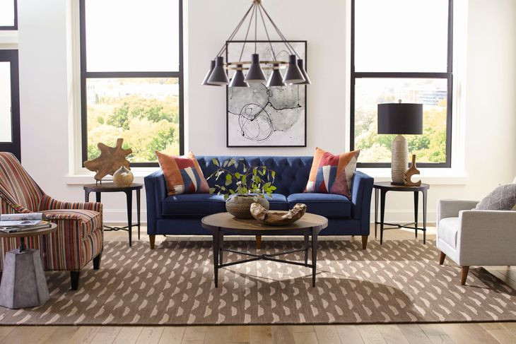 Olmsted Medium Stain Round Cocktail Table