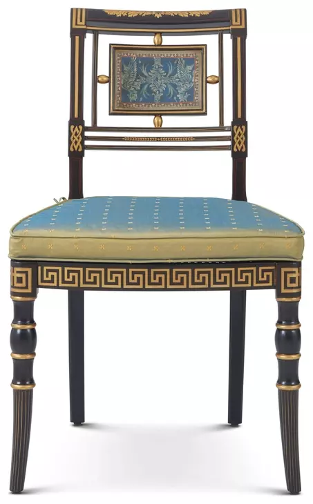 Althorp Blue Upholstered Lavinias Side Chair Set of 2
