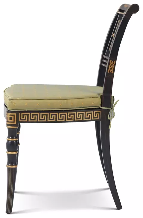 Althorp Blue Upholstered Lavinias Side Chair Set of 2