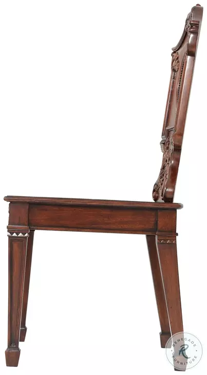 The Wootton Ramsey Mahogany Hall Accent Chair