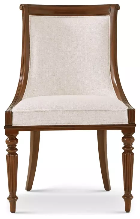 Althorp Halo Upholstered Floris Side Chair Set of 2