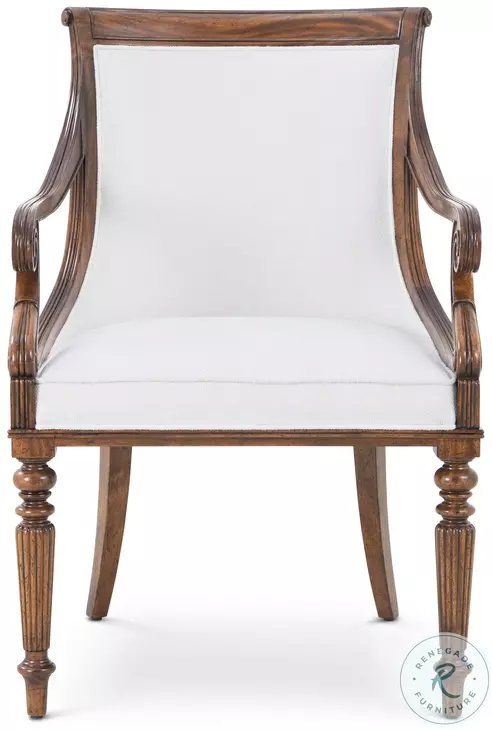 Floris Heirloom Upholstered Dining Arm Chair