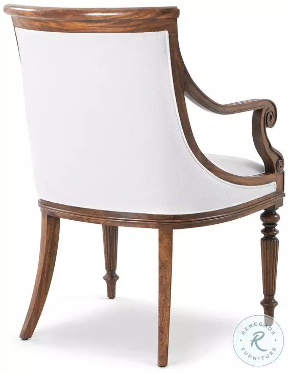 Floris Heirloom Upholstered Dining Arm Chair