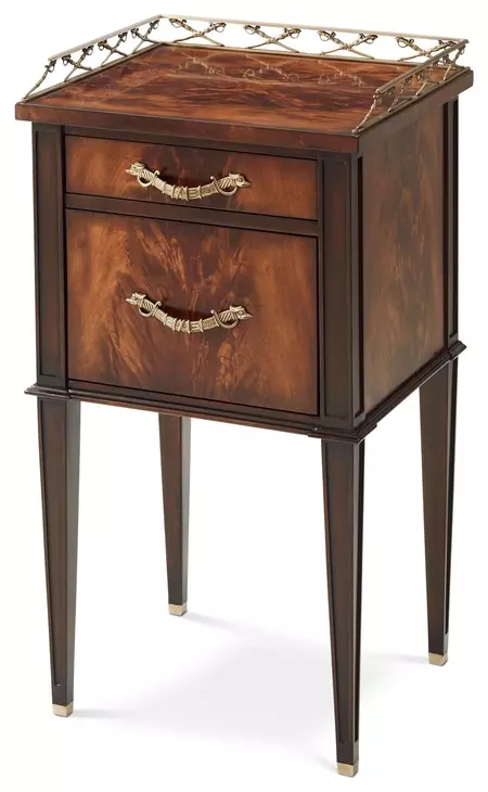 Althorp Lacasa Rectangular Admiralty Accent Table