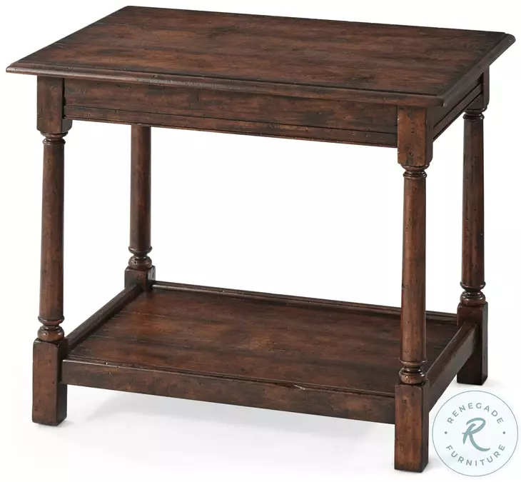 Lodge 28" Rectangular Side Table