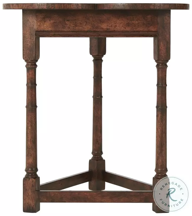 Althorp Oak Clover 25" Accent Table