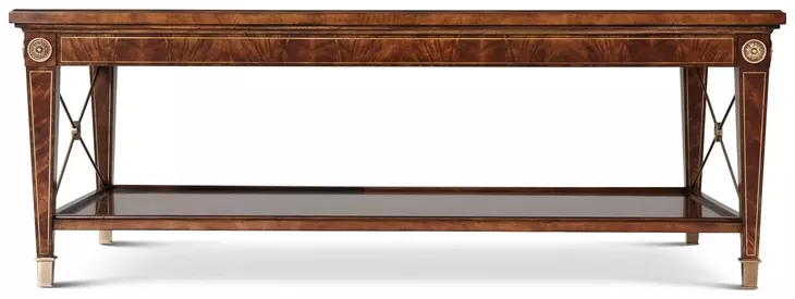 Althorp Rectangular Glass Top Cocktail Table