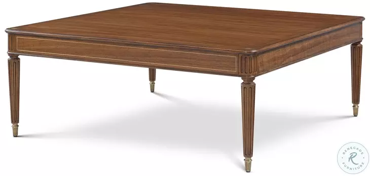 Whilton Heirloom 52" Square Cocktail Table