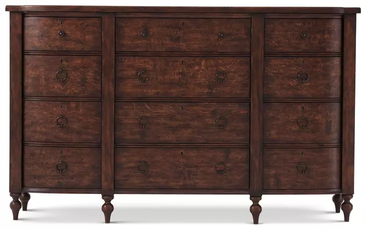 Althorp Victory Oak Brown 9 Drawer Naseby Dresser
