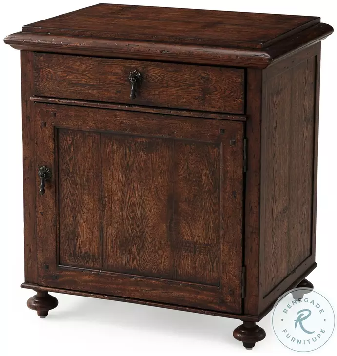 Oliver 1 Drawer Bedside Table
