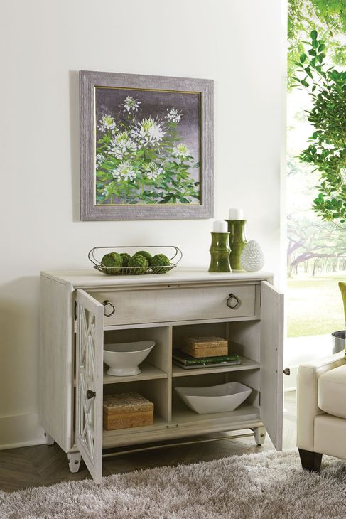 Hidden Treasures Cream 2 Door Accent Cabinet