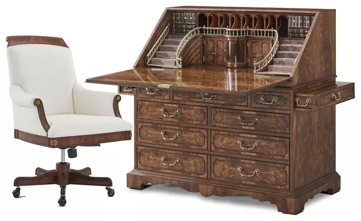 Althorp Lacasa and Chester 46" The Grand Staircase Fall Front Home Office Set