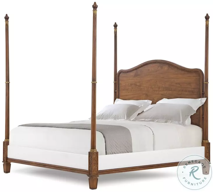Dorset Heirloom Upholstered King Poster Bed