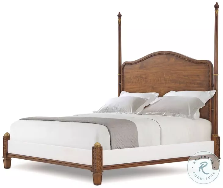 Dorset Heirloom Upholstered King Poster Bed