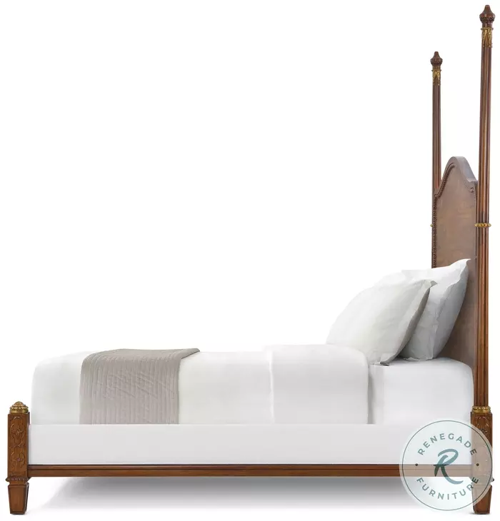 Dorset Heirloom Upholstered King Poster Bed