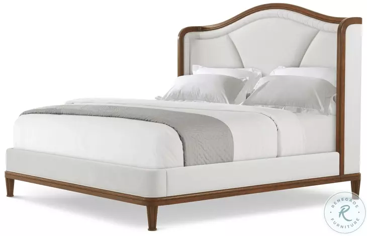 Norfolk Heirloom Upholstered King Low Profile Bed