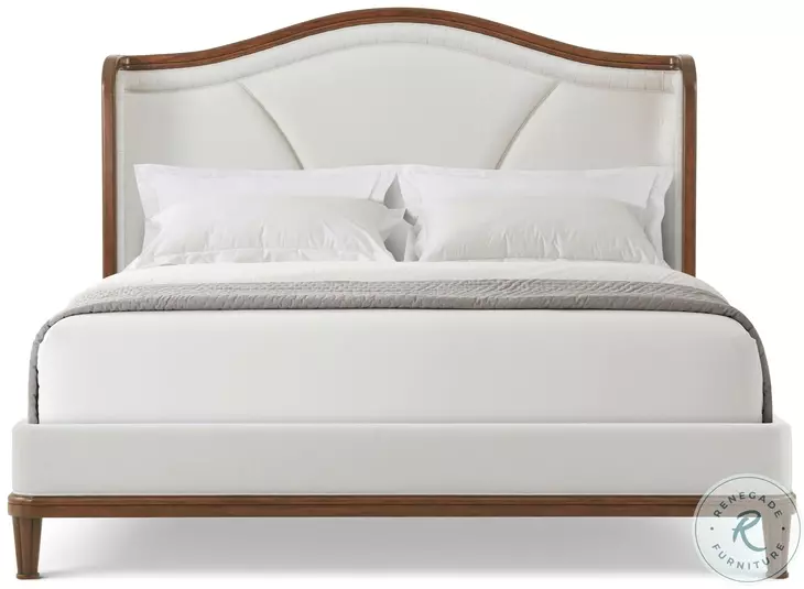 Norfolk Heirloom Upholstered King Low Profile Bed