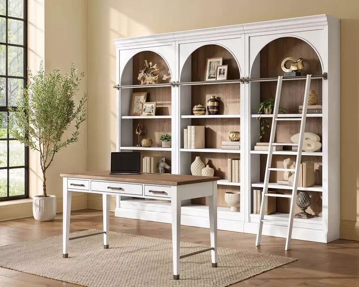 Albany White Writing Desk