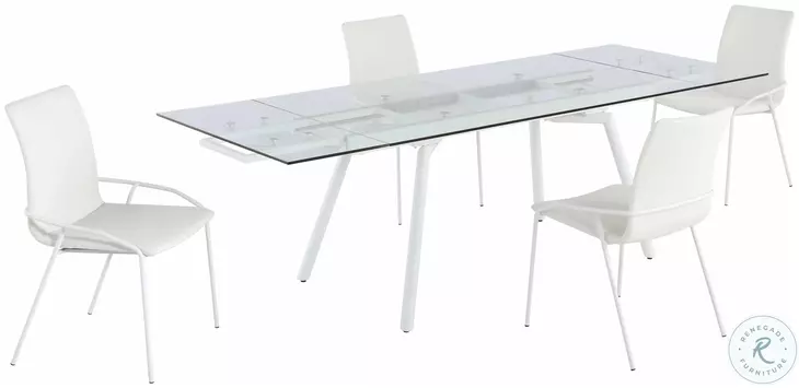 Alicia White Side Chair Set of 4