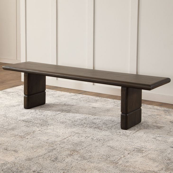 Norvell Brown Dining Bench