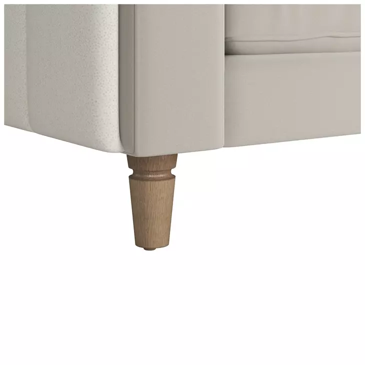 Artisan Barret Beige Upholstered Lounge Chair