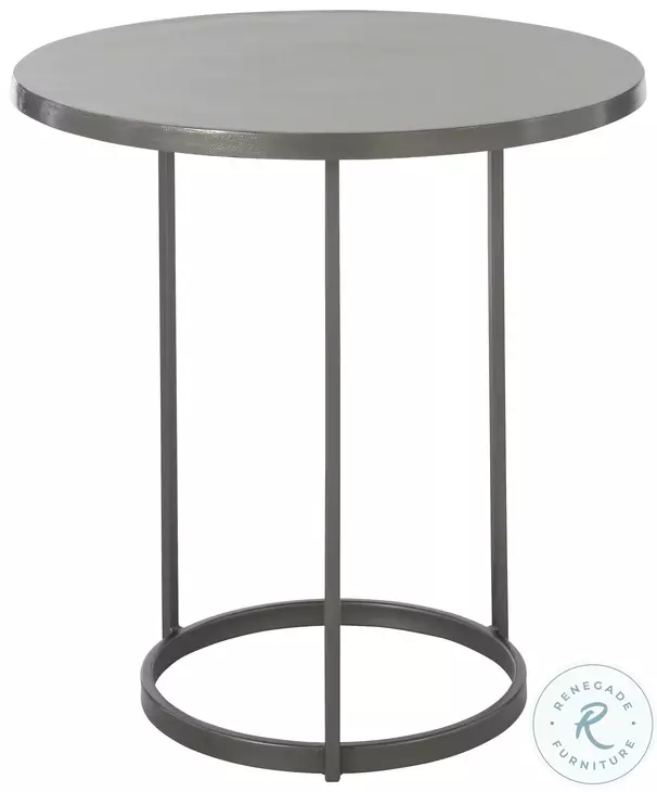 Bonfield Graphite And Grey Side Table