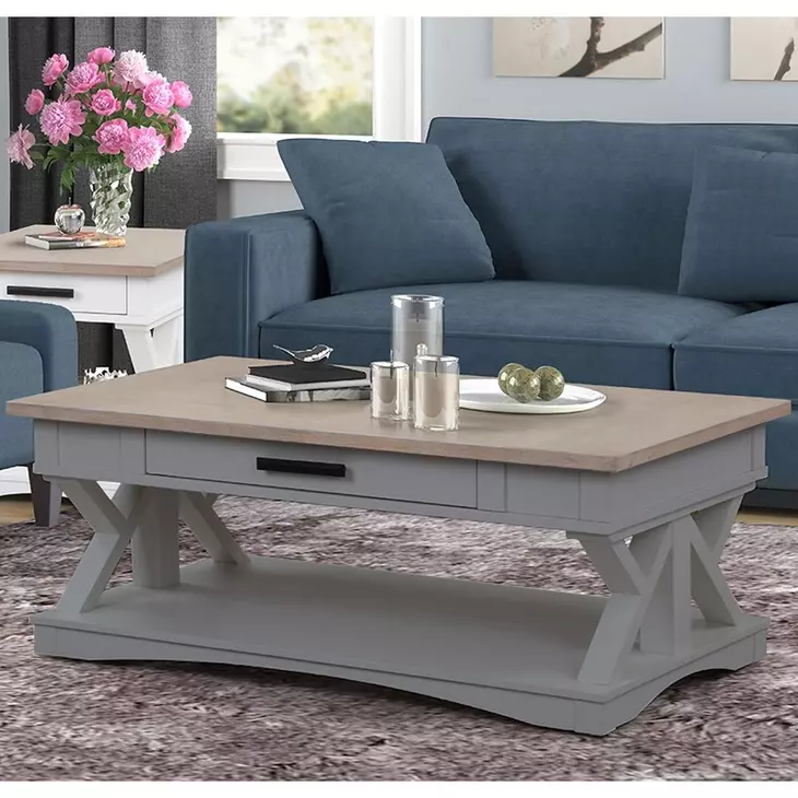 Americana Modern Dove Cocktail Table