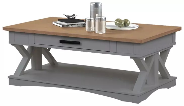 Americana Modern Dove Cocktail Table