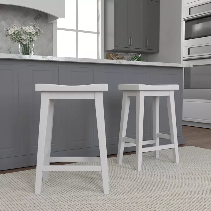 Nantucket Cotton Counter Stool