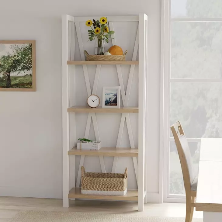 Nantucket Cotton Etagere Bookcase