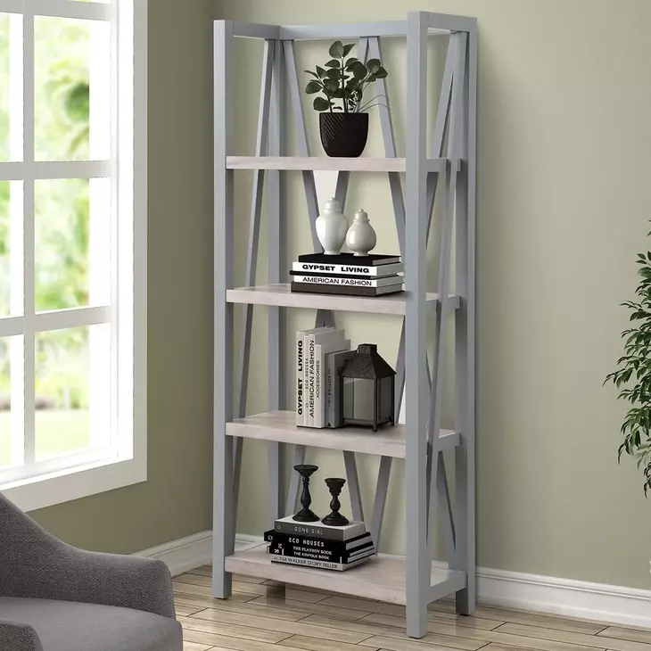 Nantucket Dove Etagere Bookcase
