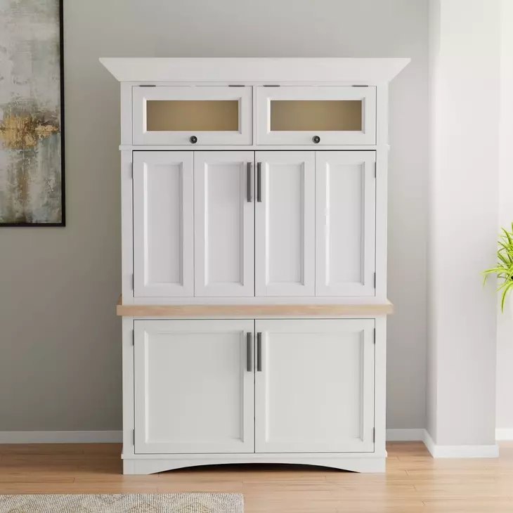 Americana Modern Cotton Workstation With LED Light