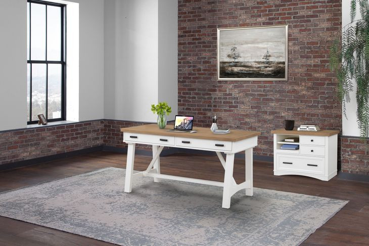 Americana Modern Cotton 60" Writing Home Office Set
