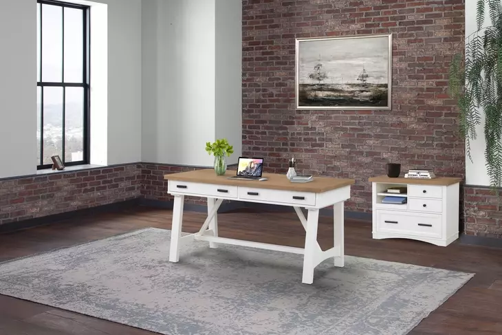Nantucket Cotton 60" Writing Home Office Set
