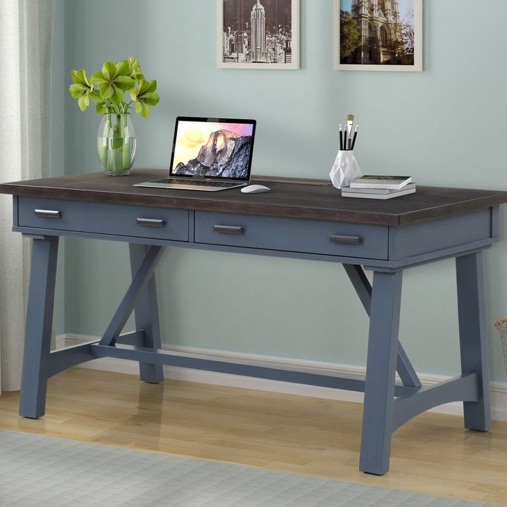 Americana Modern Denim 60" Writing Desk
