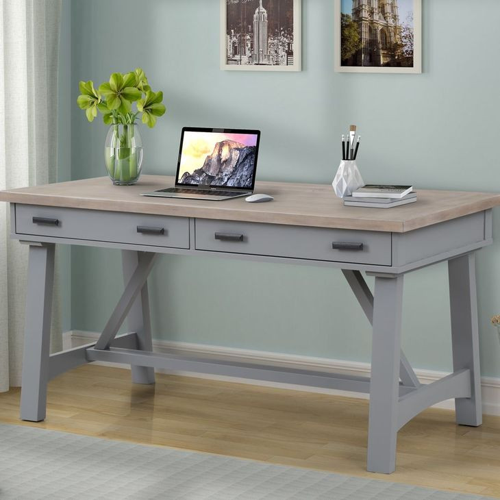Americana Modern Dove 60" Writing Desk