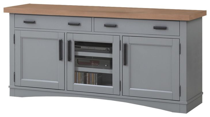 Americana Modern Dove 63" TV Console