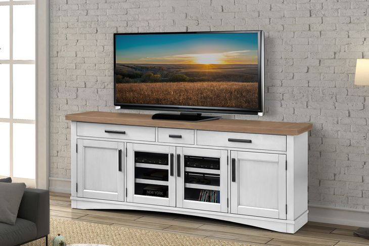 Americana Modern Cotton 76" TV Console