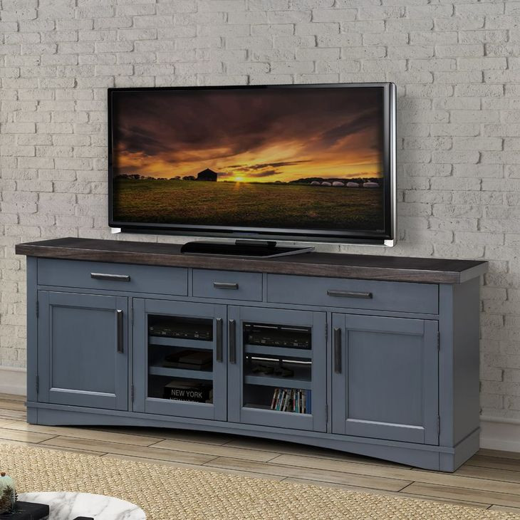 Americana Modern Denim 76" TV Console