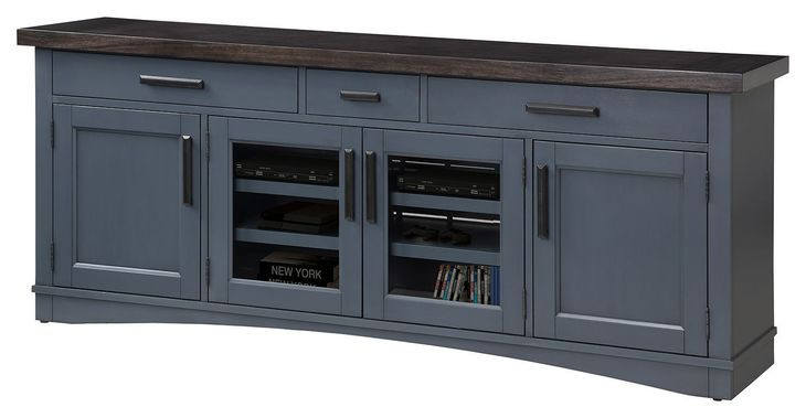 Americana Modern Denim 76" TV Console