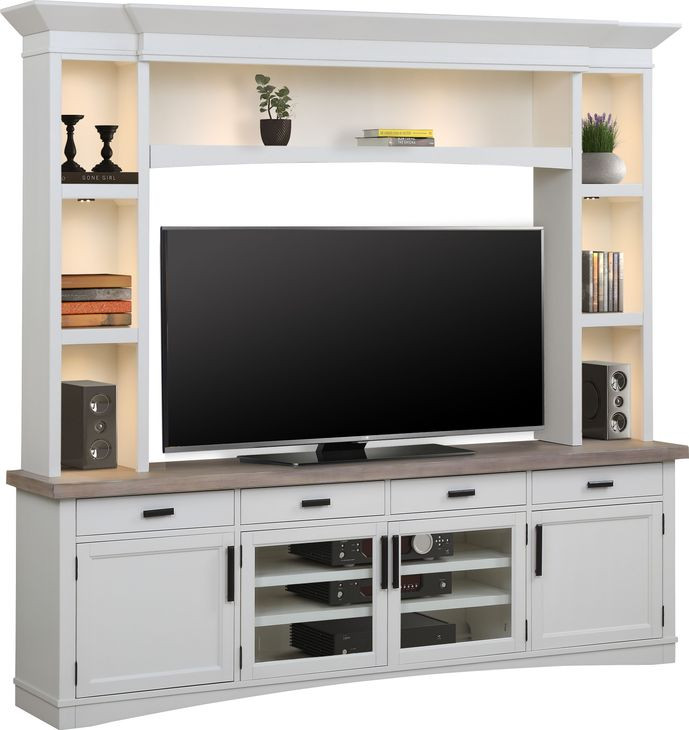 Americana Modern Cotton Entertainment Center