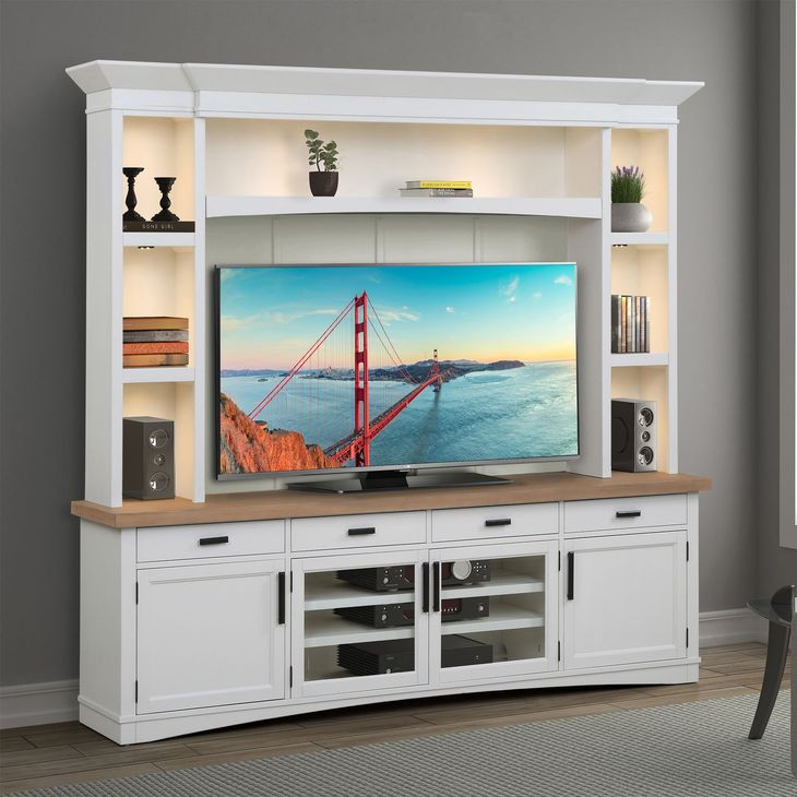 Americana Modern Cotton Entertainment Wall
