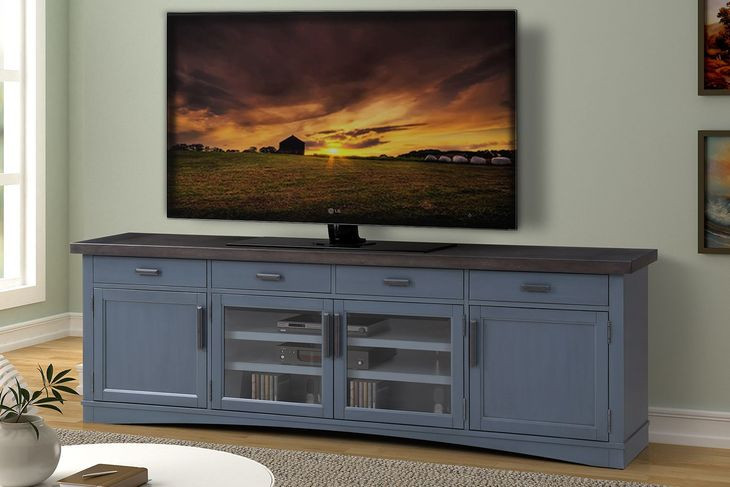 Americana Modern Denim 92" TV Console