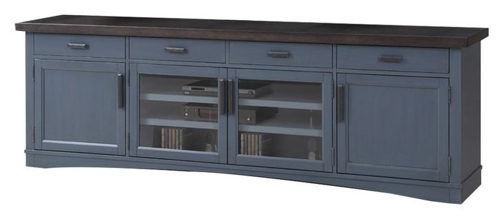 Americana Modern Denim 92" TV Console