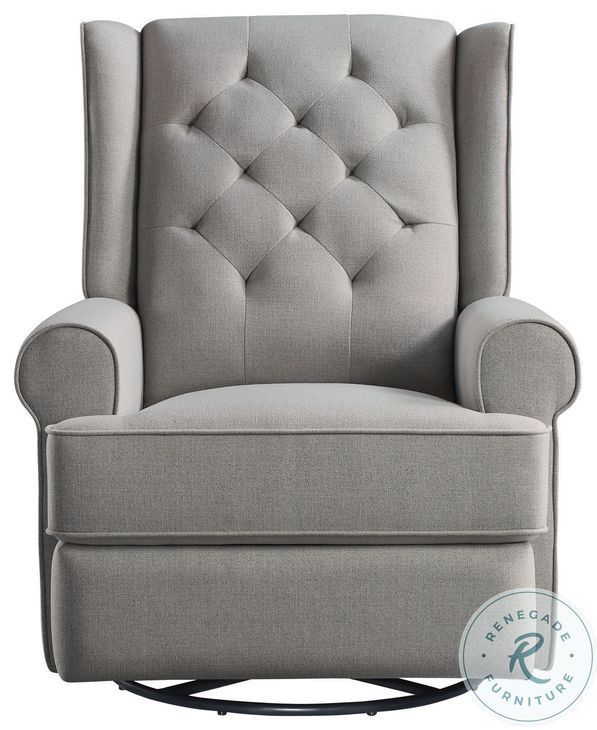 Amelia Charcoal Power Glider Recliner