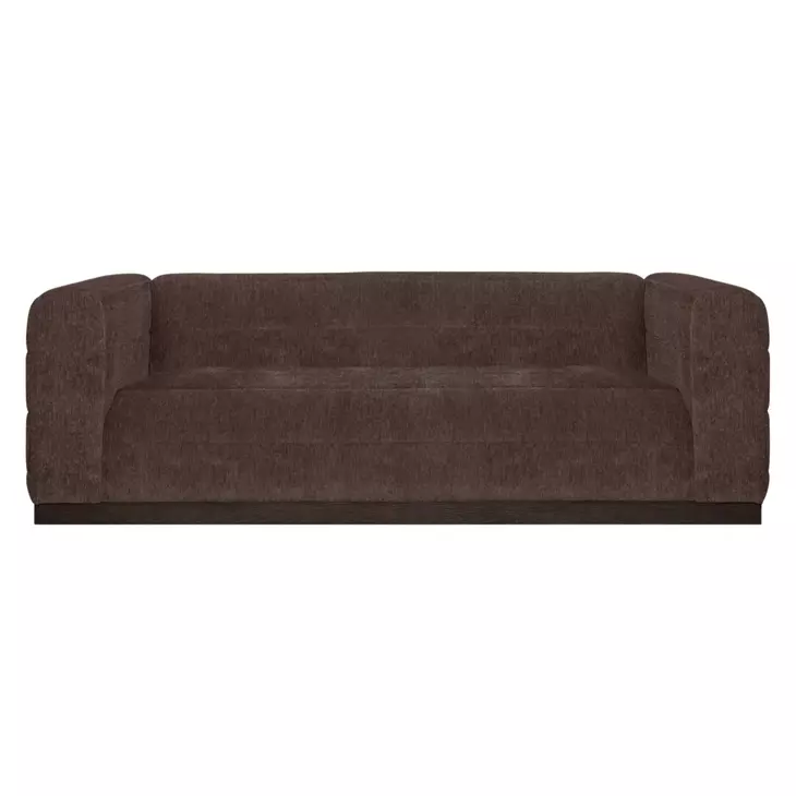 Brea Mocha Performance Fabric 91" Sofa