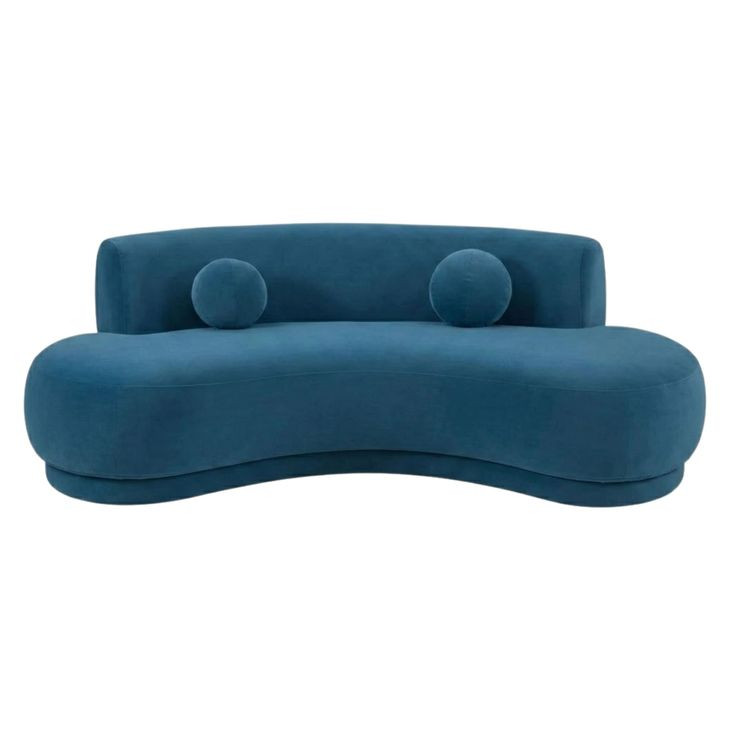 Oakland Blue 98" Sofa