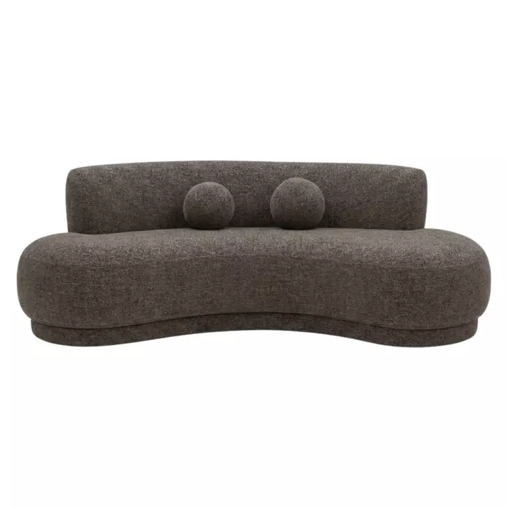 Oakland Salted Brown 98" Sofa