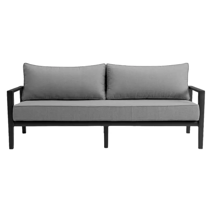 Cayman Dark Gray Outdoor 80" Sofa